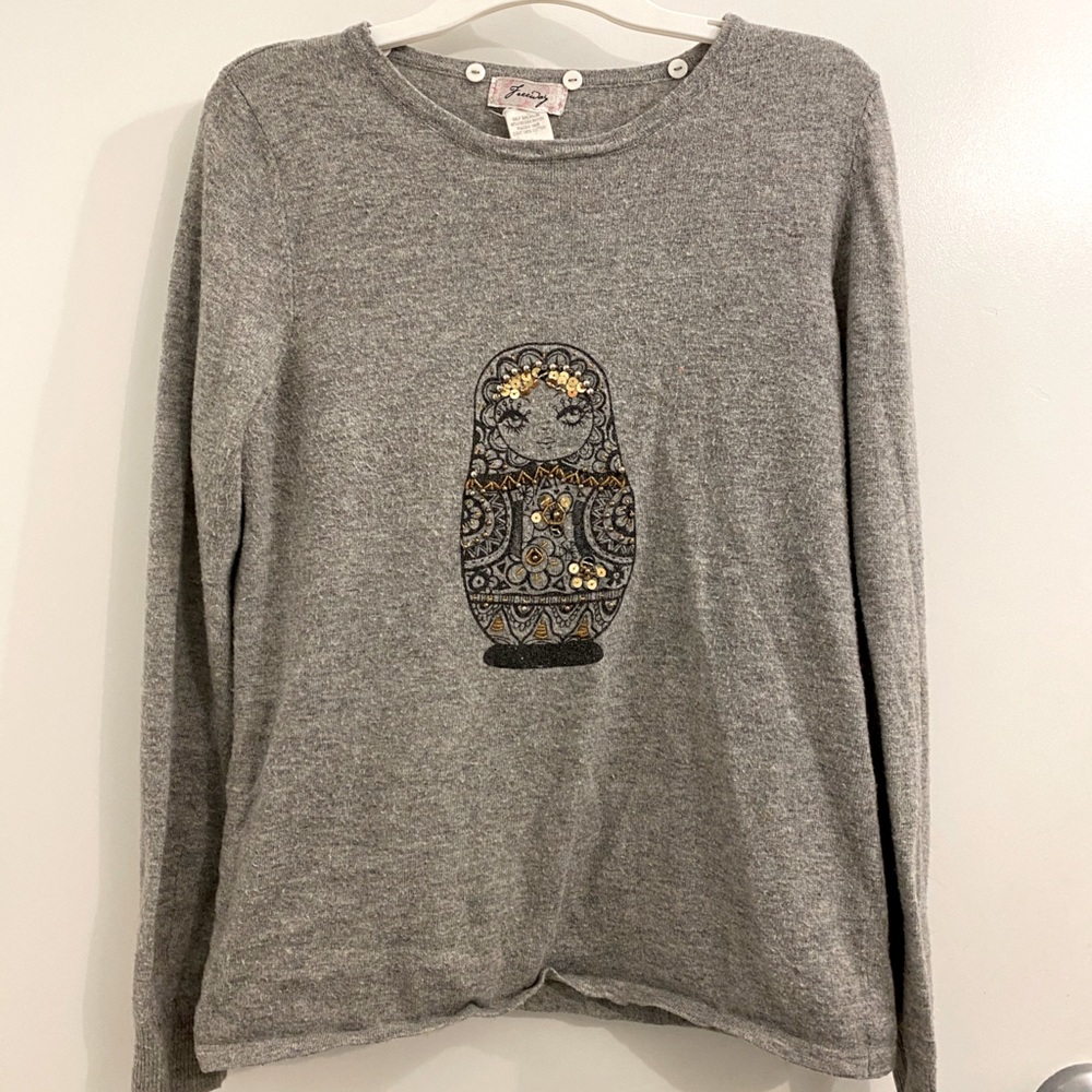 Grey sweater